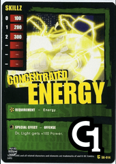 Concentrated Energy - Unlimited - Foil